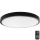 Светодиодный потолочный светильник для ванной комнаты с датчиком LED/18W/230V 4000K IP44 диаметр 29,5 см черный + дистанционное управление