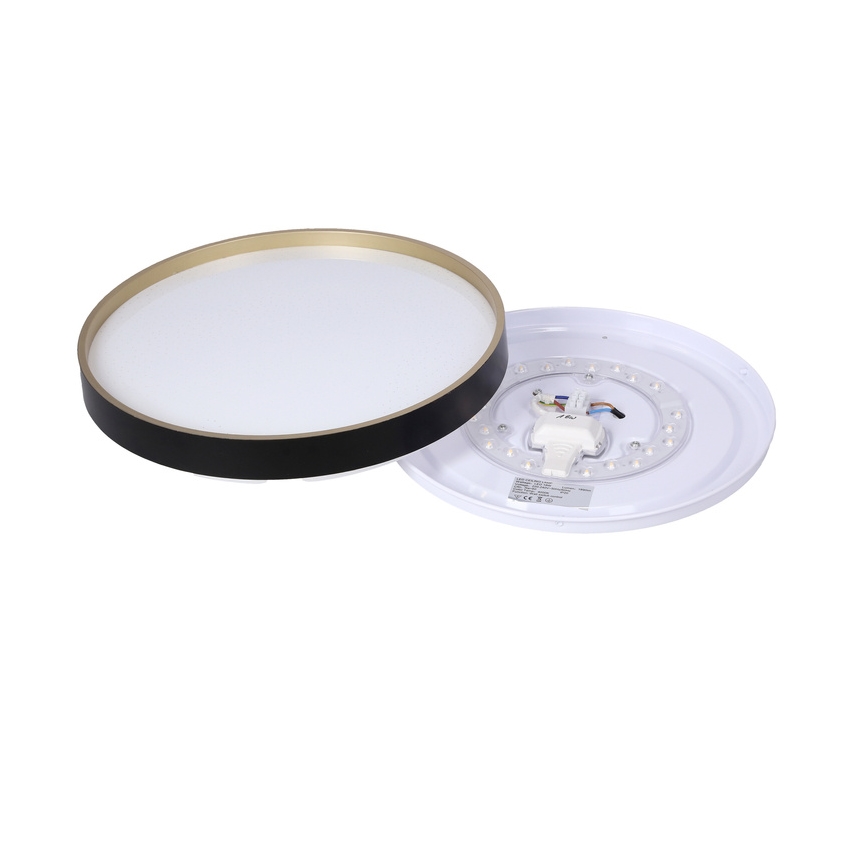 Светодиодный потолочный светильник FLORIDA LED/18W/230V черный
