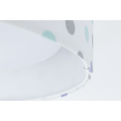 Светодиодный детский потолочный светильник GALAXY KIDS LED/24W/230V разноцветный в горошек