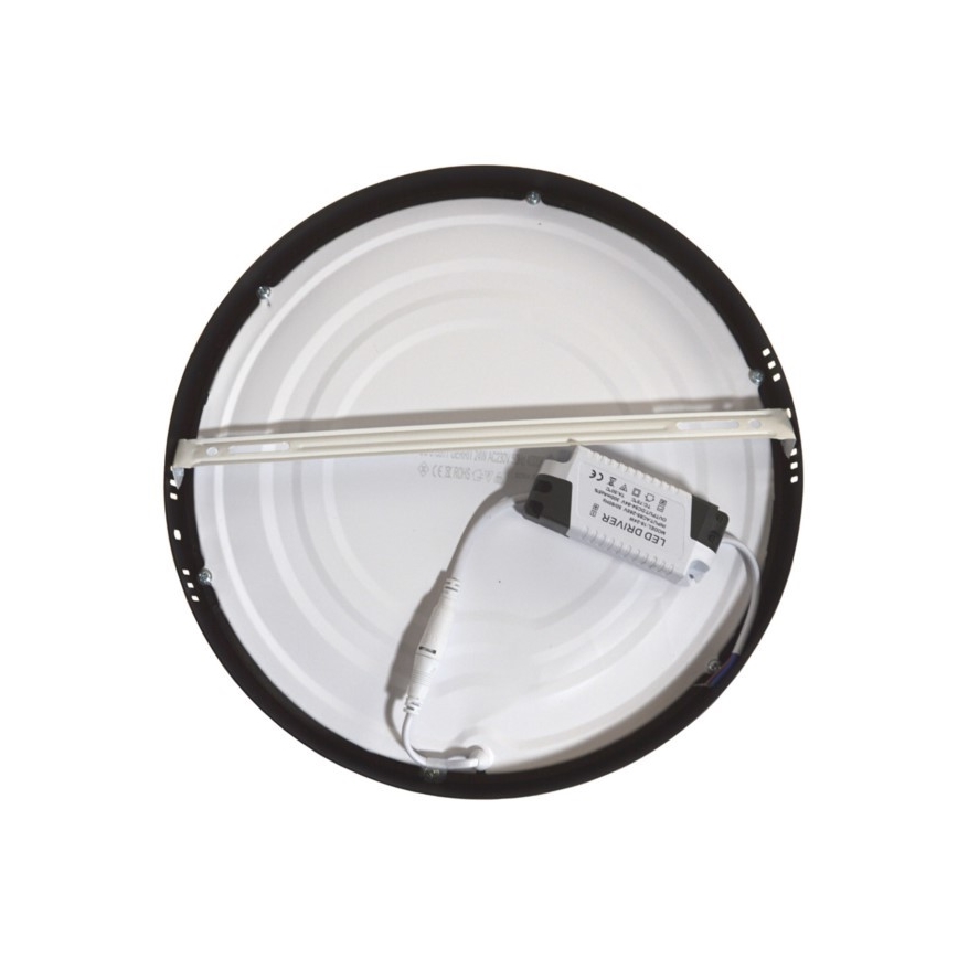 Светодиодный потолочный светильник GERRIT LED/24W/230V 4000K черный