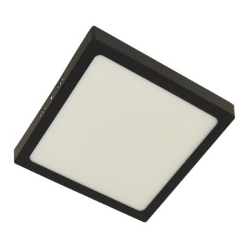 Светодиодный потолочный светильник GERRY LED/18W/230V 4000K черный