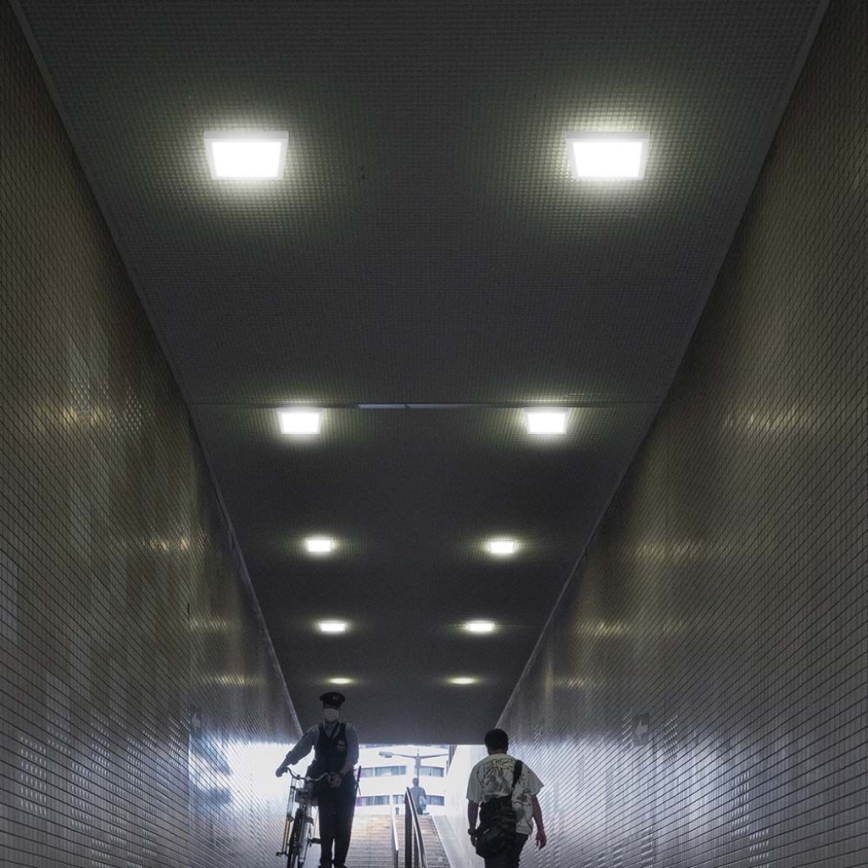 Светодиодный потолочный светильник LED/12W/230V 3000K 16,7x16,7 см белый