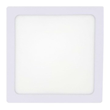 Светодиодный потолочный светильник LED/12W/230V 4200K 16,3x16,3 см белый