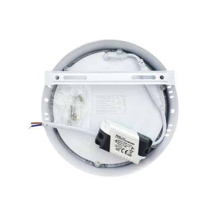 Светодиодный потолочный светильник LED/12W/230V 4200K диаметр 16 см белый