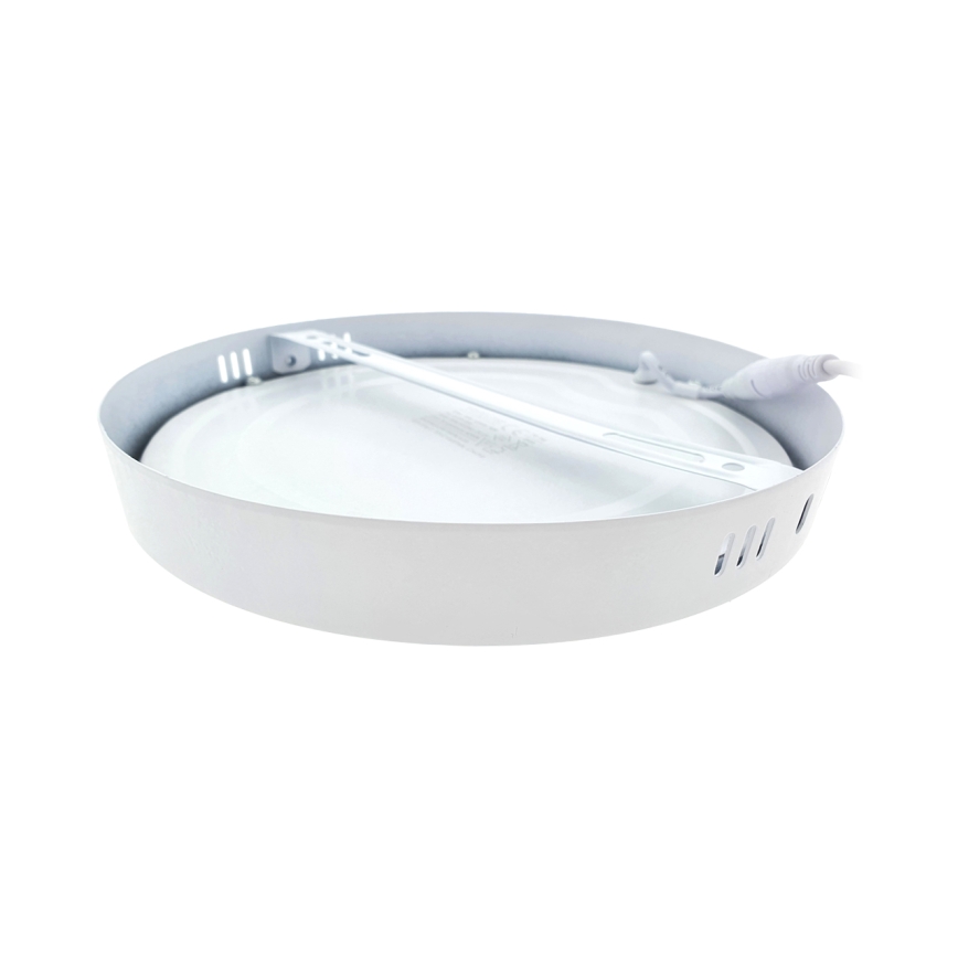 Светодиодный потолочный светильник LED/18W/230V 4200K диаметр 21 см белый