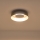 Светодиодный потолочный светильник LED/20W/230V 3000K черный