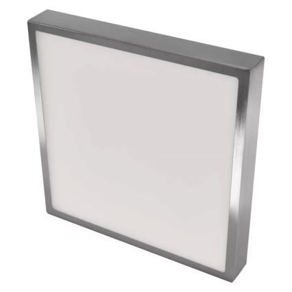 Светодиодный потолочный светильник NEXXO LED/28,5W/230V 3000/3500/4000K 30x30 см матовый хром