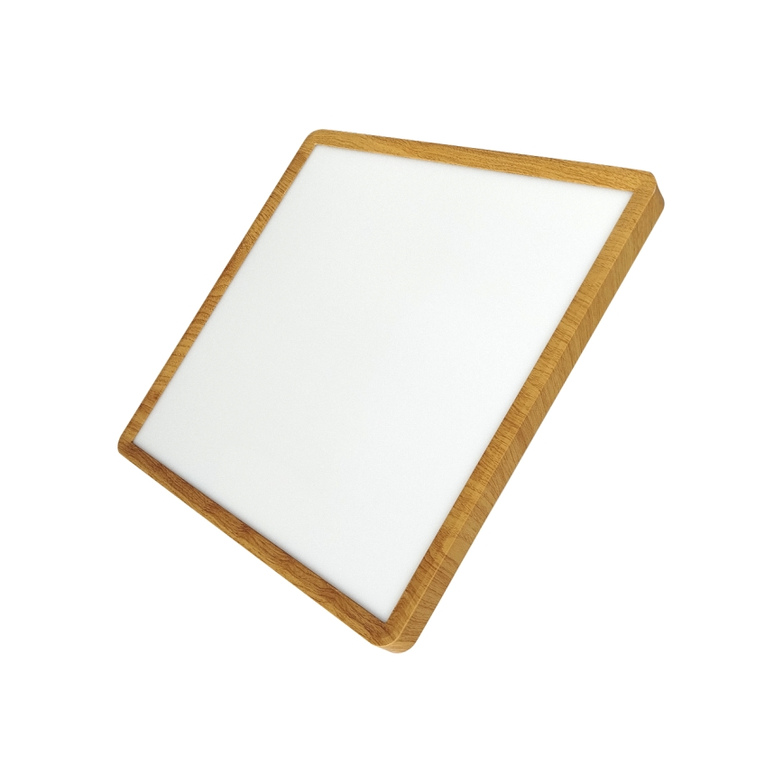 Светодиодный потолочный светильник LED/32 Вт/230 В, 3000/4000/6500 К, 40x40 см, бежевый