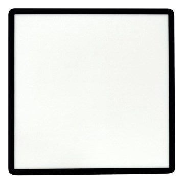 Светодиодный потолочный светильник LED/40 Вт/230 В 3000/4000/6500 К 50x50 см чёрный