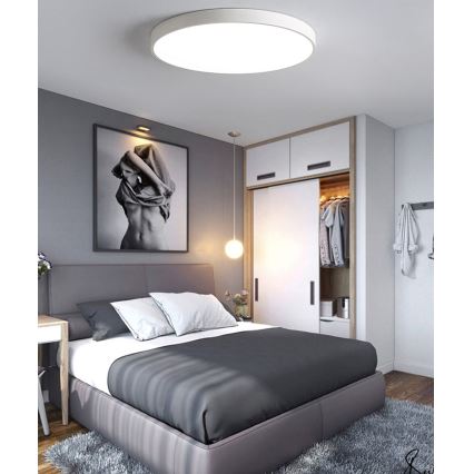 Светодиодный потолочный светильник LED/60W/230V 4000K диаметр 60 см белый