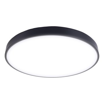 Светодиодный потолочный светильник LED/60W/230V 4000K диаметр 60 см черный