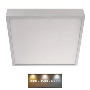 Светодиодный потолочный светильник NEXXO LED/28,5W/230V 3000/3500/4000K 30x30 см белый