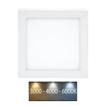Светодиодный потолочный светильник RAFA LED/25W/230V 3000/4000/6000K 30x30 см белый