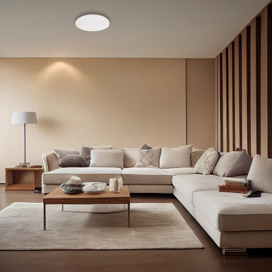 Светодиодный потолочный светильник с регулированием яркости ALLISTER LED/36W/230V 3000-6000K + дистанционное управление