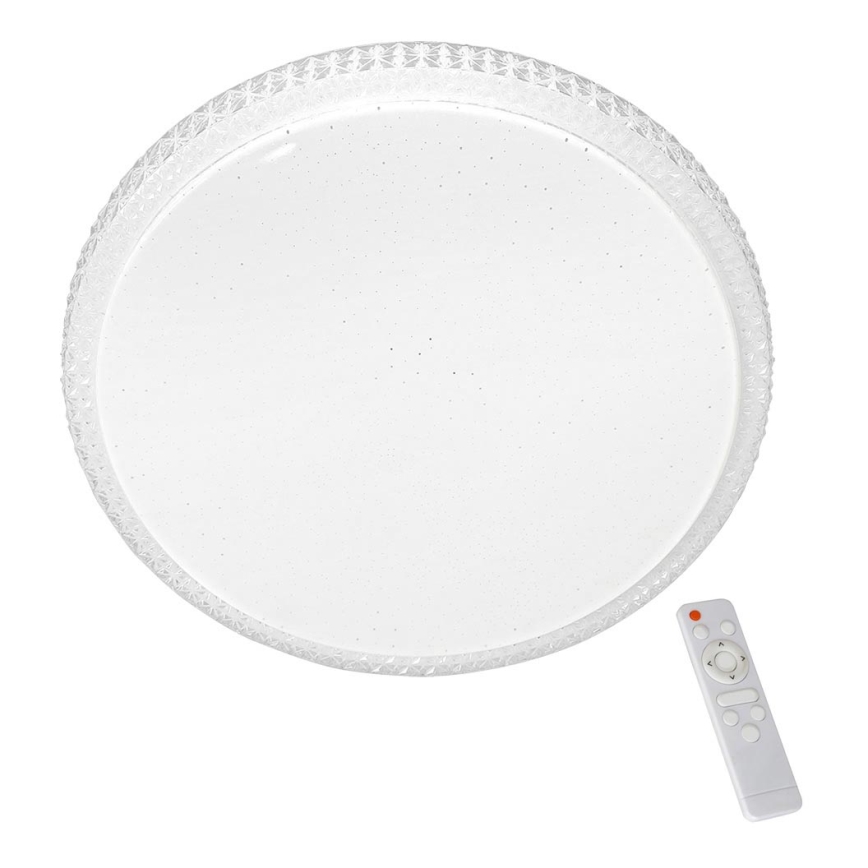 Светодиодный потолочный светильник с регулированием яркости CRUZ с дистанционным управлением 1xLED/66W/230V 3300 лм