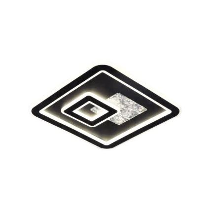 Светодиодный потолочный светильник с регулированием яркости LED/110W/230V 3000-6500K черный + дистанционное управление