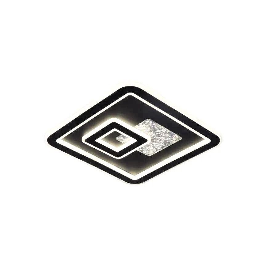 Светодиодный потолочный светильник с регулированием яркости LED/110W/230V 3000-6500K черный + дистанционное управление