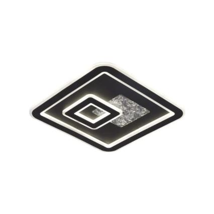 Светодиодный потолочный светильник с регулированием яркости LED/110W/230V 3000-6500K черный + дистанционное управление