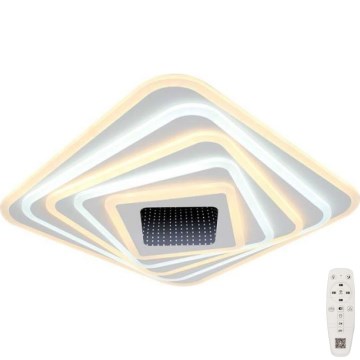 Светодиодный потолочный светильник с регулированием яркости LED/150W/230V 3000-6500K 51x51 см + дистанционное управление