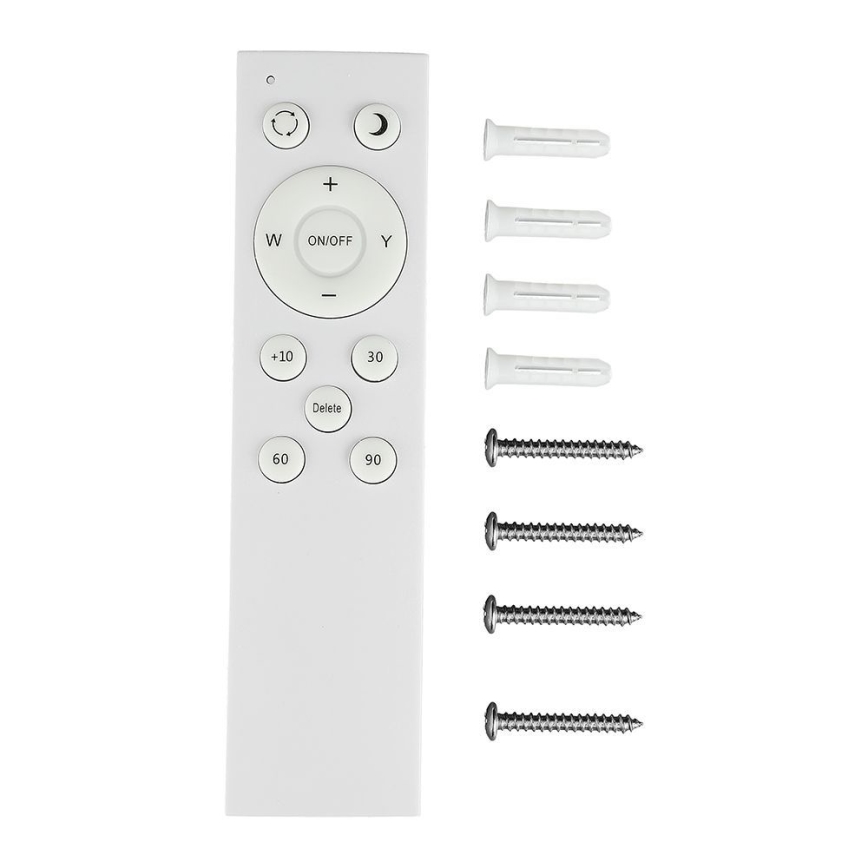 Светодиодный потолочный светильник с регулированием яркости LED/40W/230V 3000K/4000K/6500K диаметр 56,5 см + дистанционное управление