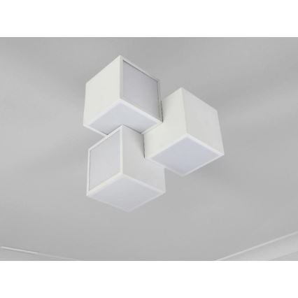 Светодиодный потолочный светильник с регулированием яркости LED/60W/230V 3000-6500K + дистанционное управление