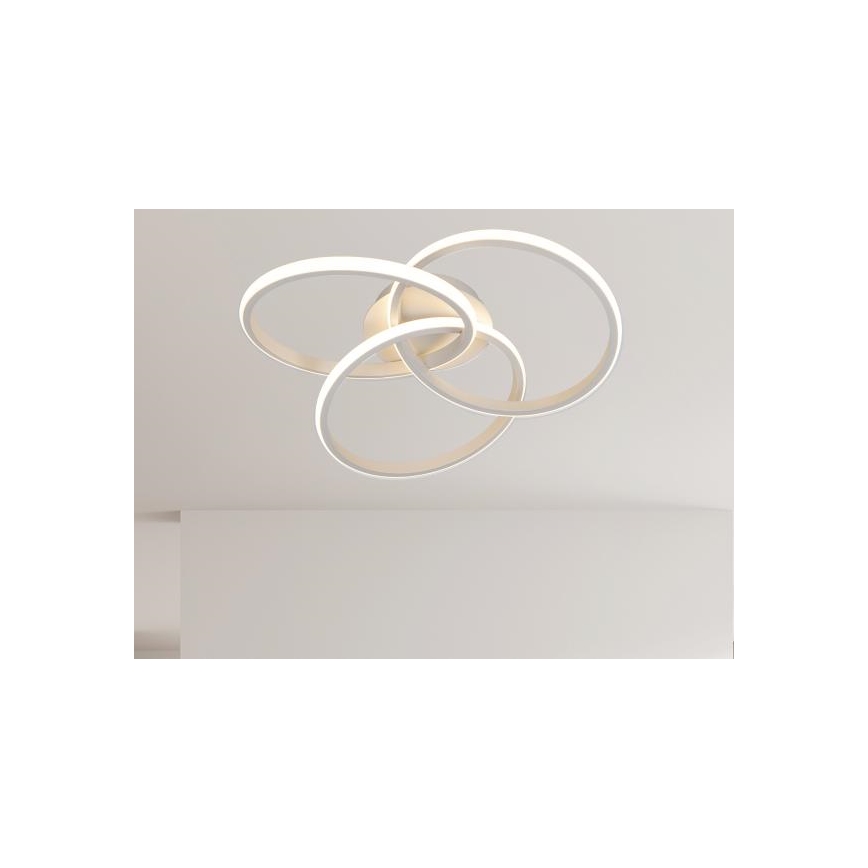 Светодиодный потолочный светильник с регулированием яркости LED/70W/230V 3000-6500K белый + дистанционное управление