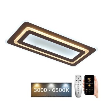 Светодиодный потолочный светильник с регулированием яркости LED/85W/230V 3000-6500K + дистанционное управление