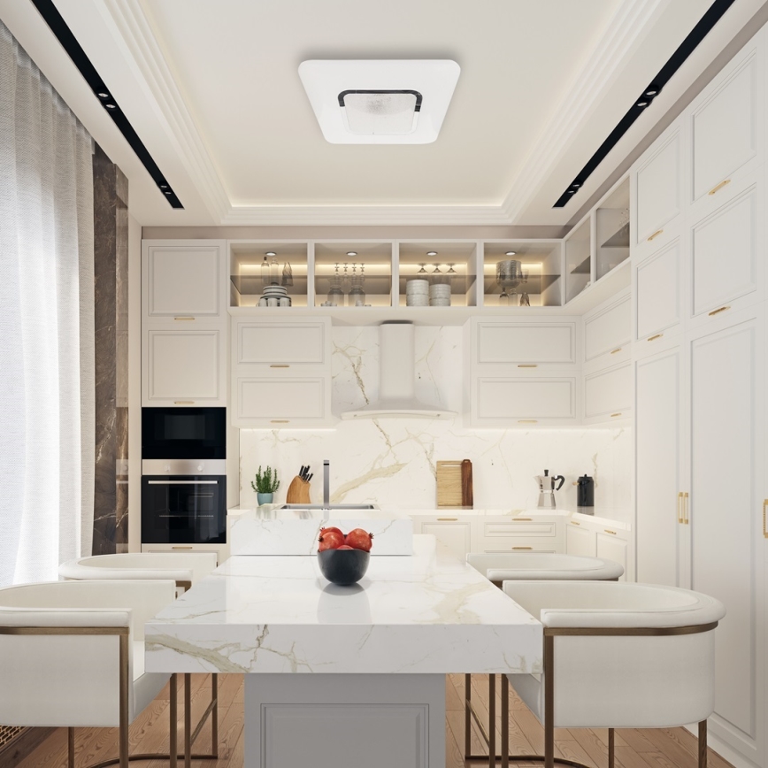 Светодиодный потолочный светильник с регулированием яркости SPARKY LED/65W/230V 3000-6000K + дистанционное управление