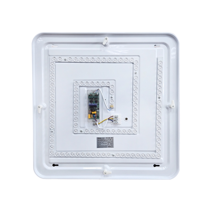 Светодиодный потолочный светильник с регулированием яркости UNA LED/60W/230V 2700-6500K 50x50 см + дистанционное управление