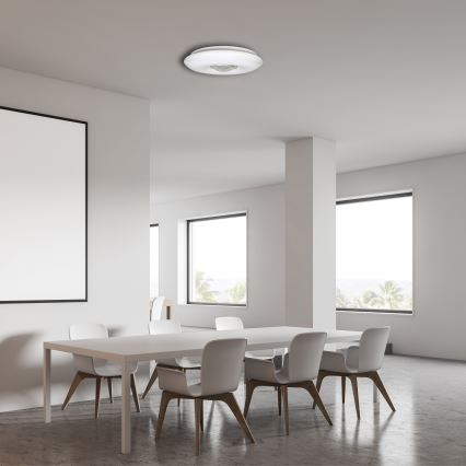 Светодиодный потолочный светильник с регулированием яркости VELA LED/24W/230V