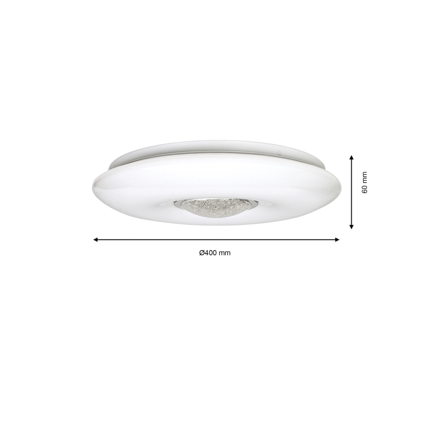 Светодиодный потолочный светильник с регулированием яркости VELA LED/24W/230V