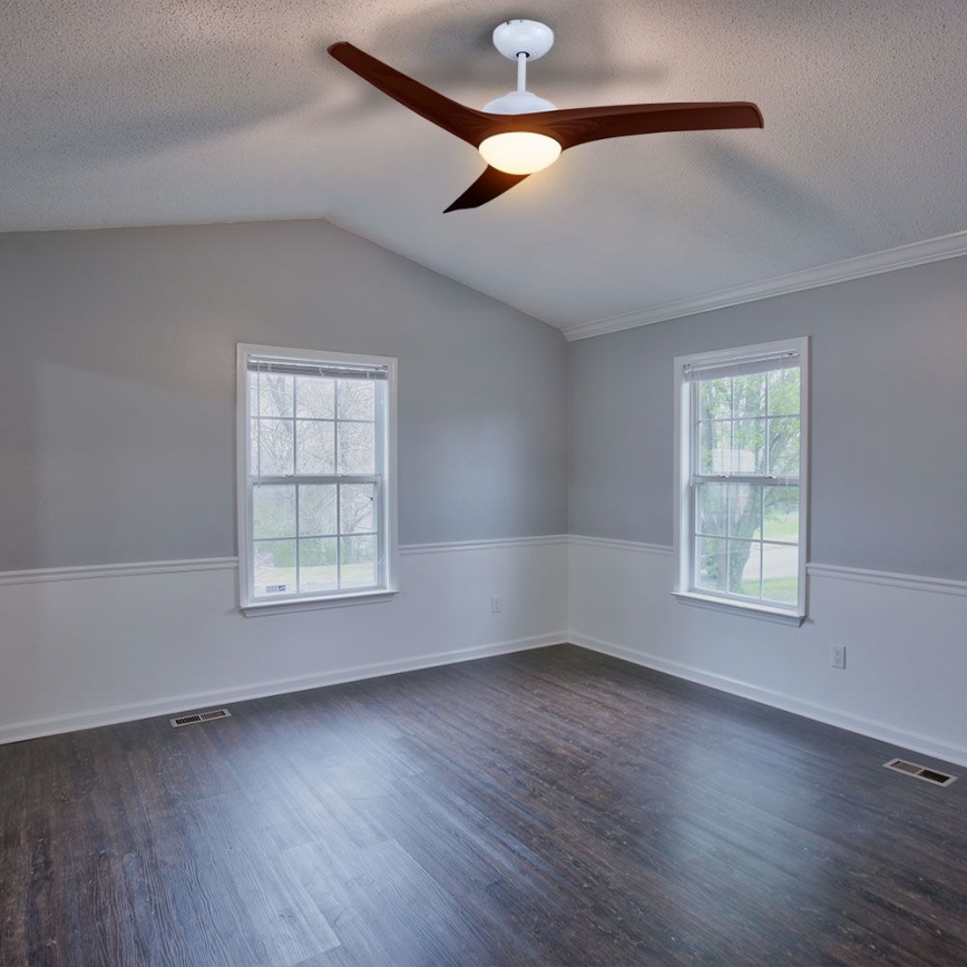 Светодиодный потолочный светильник с вентилятором LED/15W/230V 3000/4000/6400K + дистанционное управление