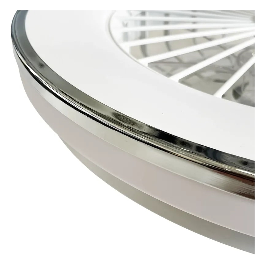 Светодиодный потолочный светильник с регулированием яркости и вентилятором OPAL LED/48W/230V 3000-6500K + дистанционное управление