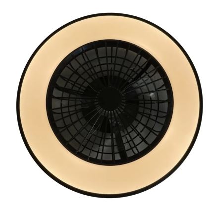 Светодиодный регулируемый потолочный светильник с вентилятором OPAL LED/48W/230V 3000-6500K + пульт дистанционного управления