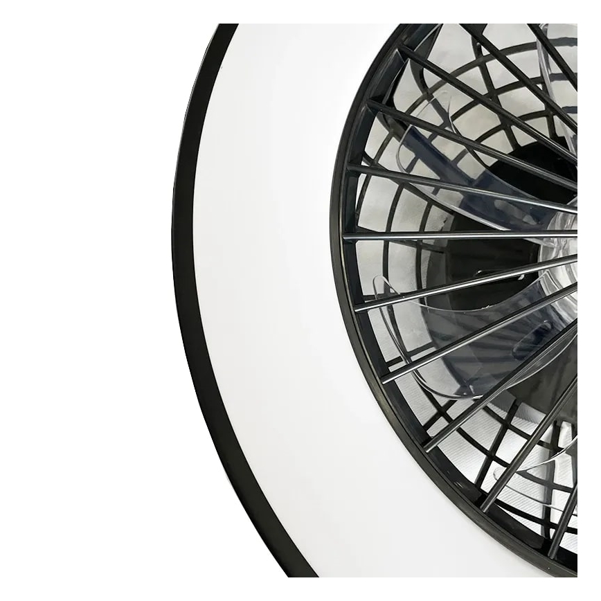 Светодиодный регулируемый потолочный светильник с вентилятором OPAL LED/48W/230V 3000-6500K + пульт дистанционного управления