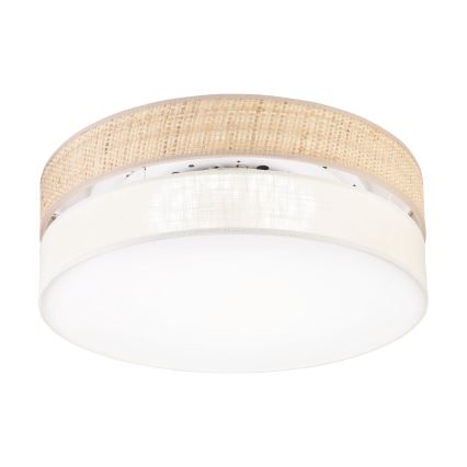 LED Потолочный светильник SIRJA BOHO LED/36 Вт/230 В 4000 К диам. 45 см бежевый/кремовый