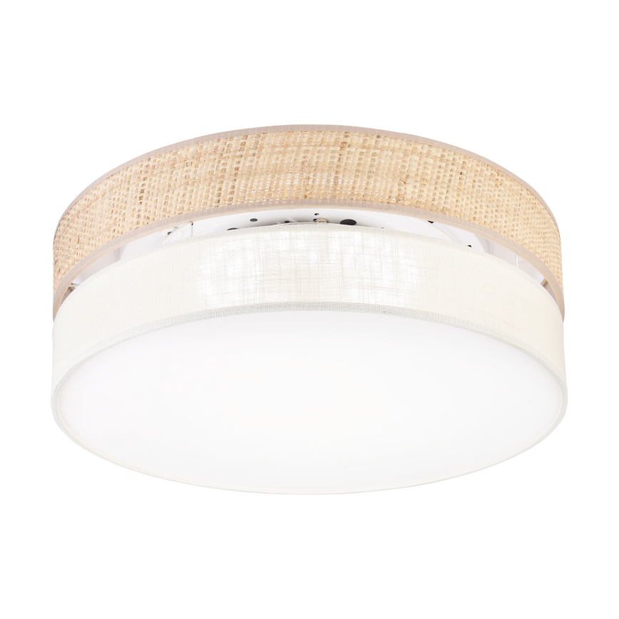 LED Потолочный светильник SIRJA BOHO LED/36 Вт/230 В 4000 К диам. 45 см бежевый/кремовый
