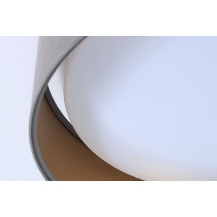 Светодиодный потолочный светильник с регулированием яркости SMART GALAXY LED/24W/230V диаметр 45 см 2700-6500K Wi-Fi Tuya серый/золотистый + дистанционное управление