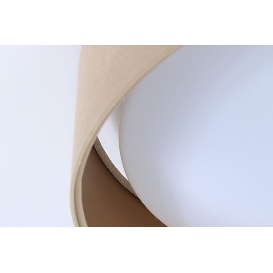 Светодиодный потолочный светильник с регулированием яркости SMART GALAXY LED/36W/230V диаметр 55 см 2700-6500K Wi-Fi Tuya бежевый/золотистый + дистанционное управление