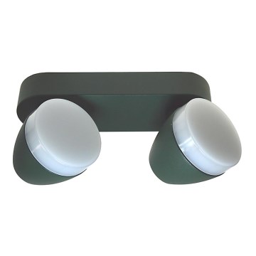 Светодиодный потолочный светильник SURMUR 2xLED/6W/230V зеленый