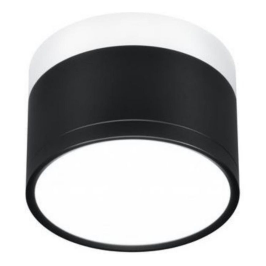 Светодиодный потолочный светильник TUBA LED/9W/230V белый/черный