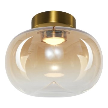 Светодиодный потолочный светильник VASO LED/4W/230V диаметр 18 см золотистый/дымчатый