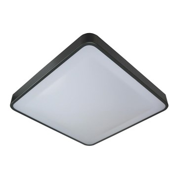 Светодиодный потолочный светильник WILTON LED/24W/230V 37,5x37,5 см антрацит