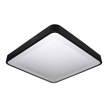 Светодиодный потолочный светильник WILTON LED/24W/230V 37,5x37,5 см черный