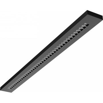 Светодиодный потолочный/подвесной светильник PLANK LED/20/30/40W/230V 2700/4000/6000K CRI 90 черный