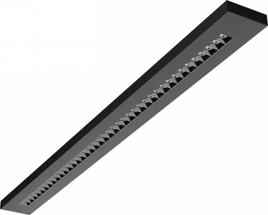 Светодиодный потолочный/подвесной светильник PLANK LED/20/30/40W/230V 2700/4000/6000K CRI 90 черный