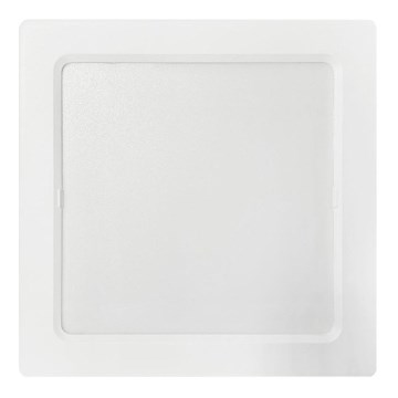 Светодиодный потолочный светильник BLOCK LED/12W/230V 4000K 16,7x16,7 см белый