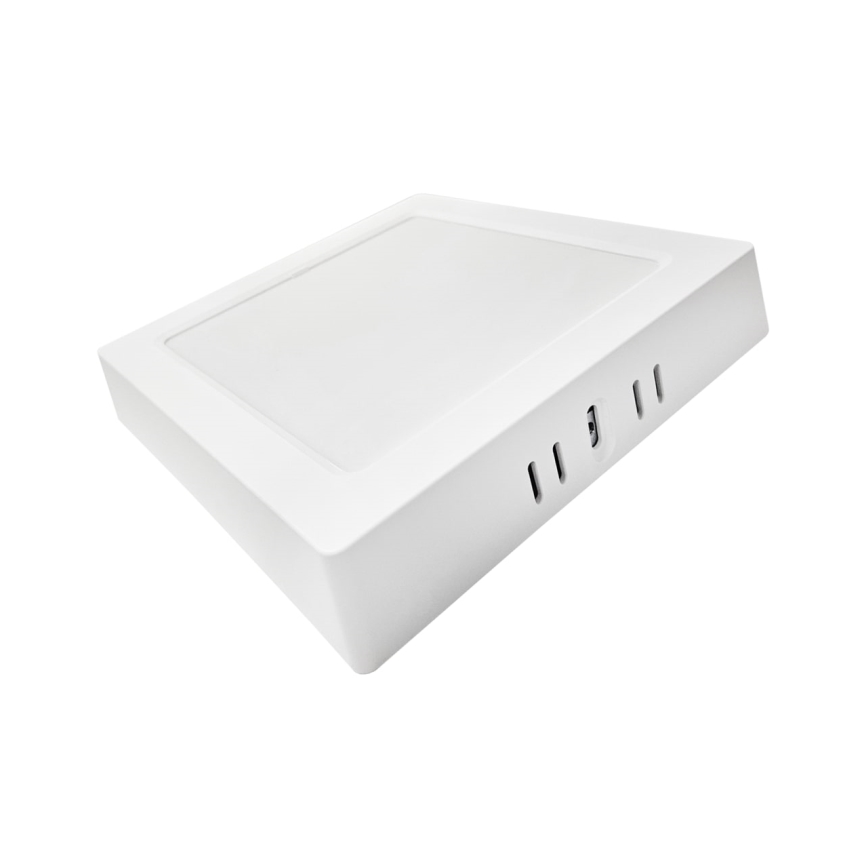 Светодиодный потолочный светильник BLOCK LED/12W/230V 4000K 16,7x16,7 см белый