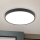 Светодиодный потолочный светильник BULLY LED/28W/230V диаметр 28 см черный