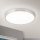 Светодиодный потолочный светильник BULLY LED/28W/230V диаметр 28 см матовый хром